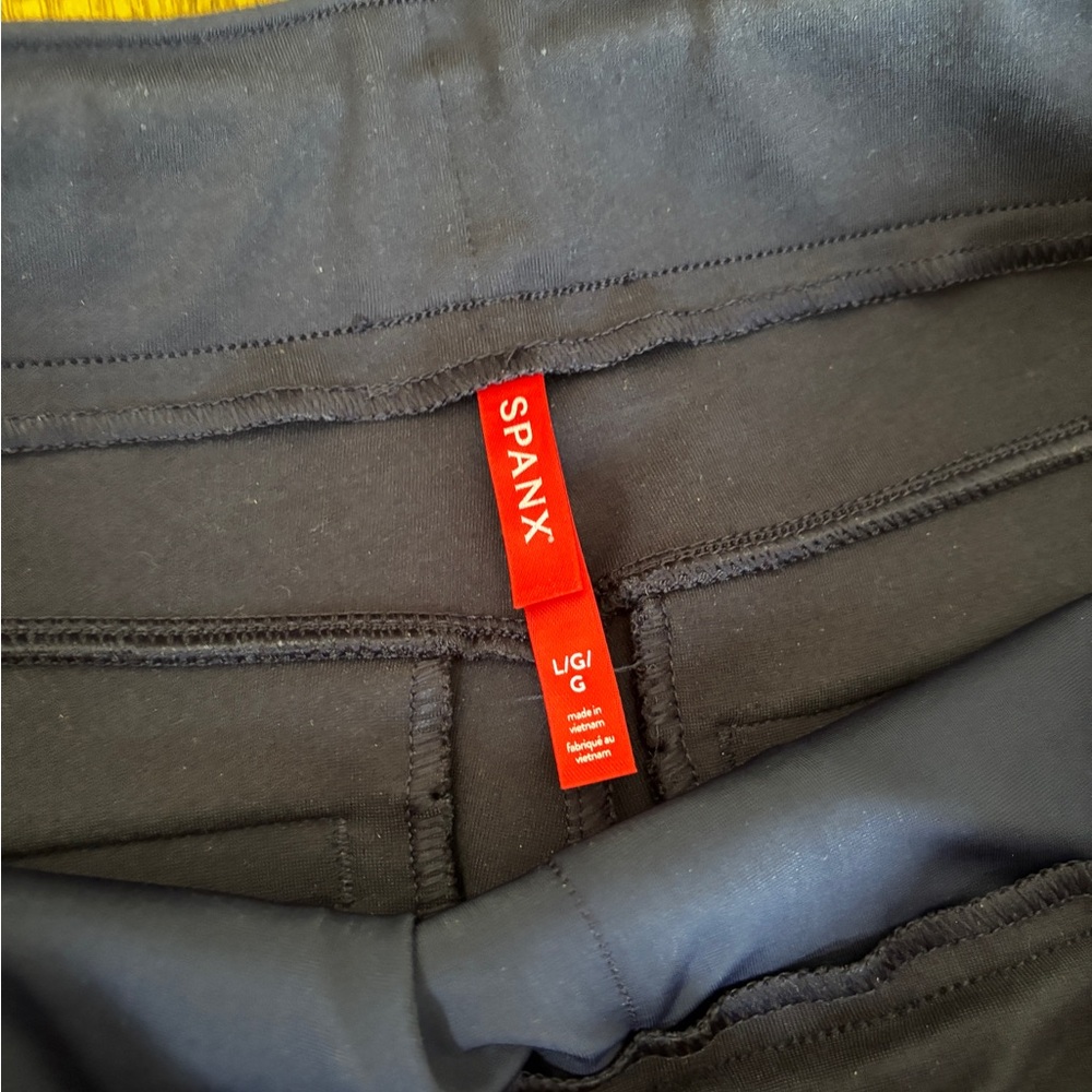 SPANX Dark Blue Flare Leggings